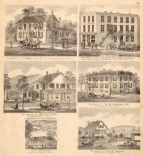 Residence and Business of C.L.Hall - Mrs R.H.Dodge - Seth Shepard - John Willis - Dr.E.G.Coulson