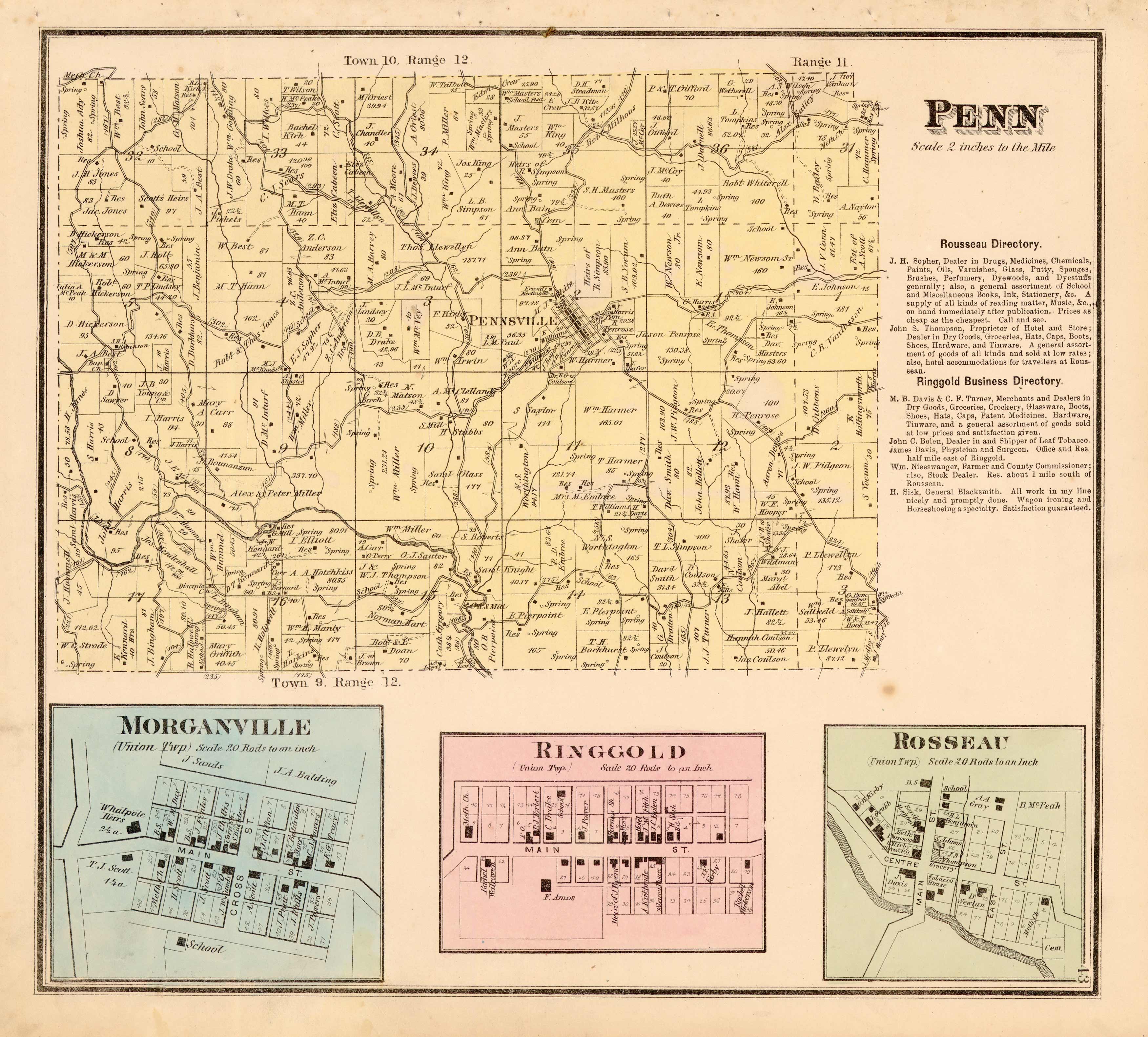Penn - Rosseau - Ringgold - Morganville