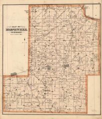 Map of Hopewell Township (Ohio)