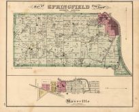 Map of Springfield Township. Roseville