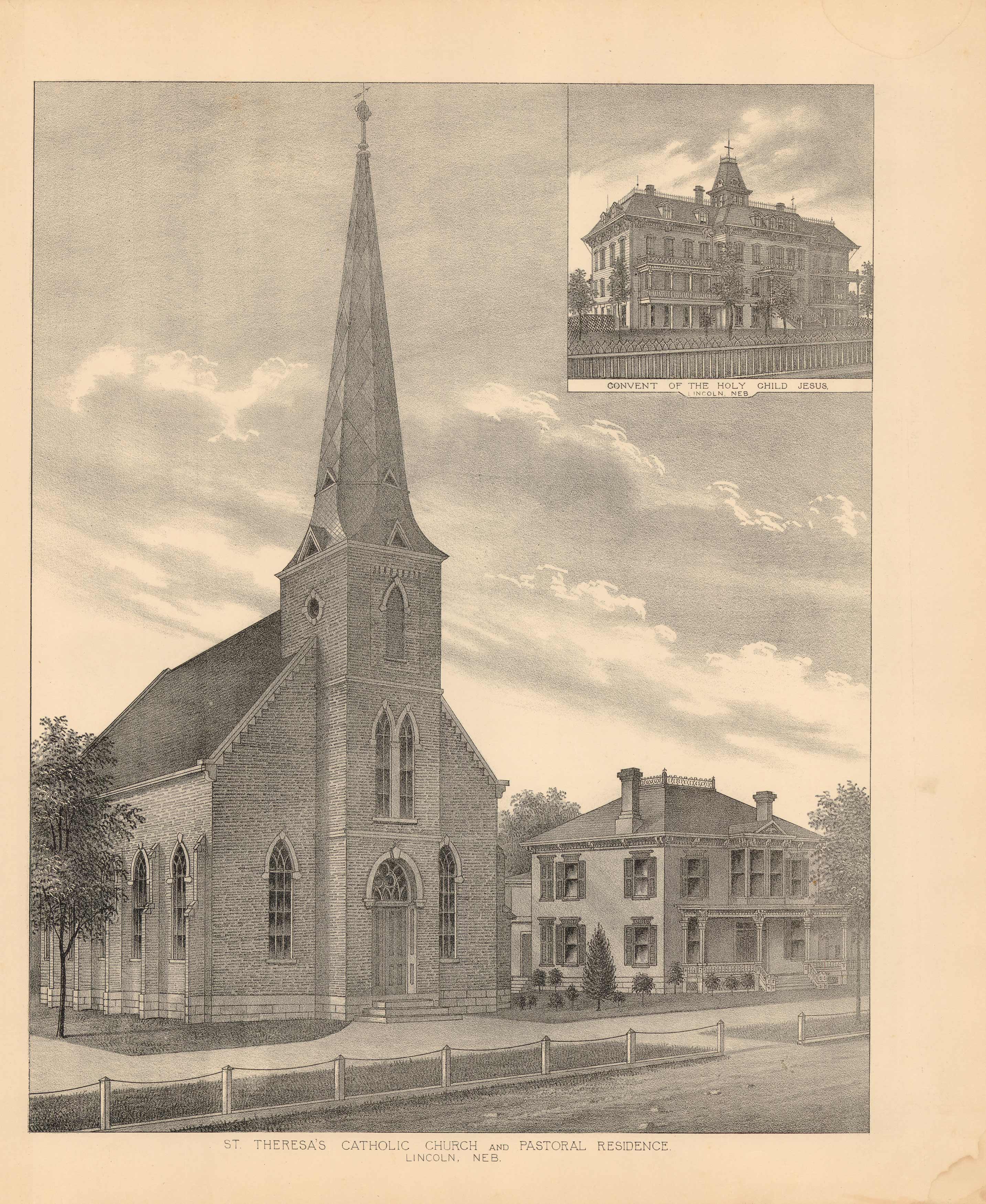 St. Theresas Catholic Church and Pastoral Residence; Convent of the Holy Child Jesus