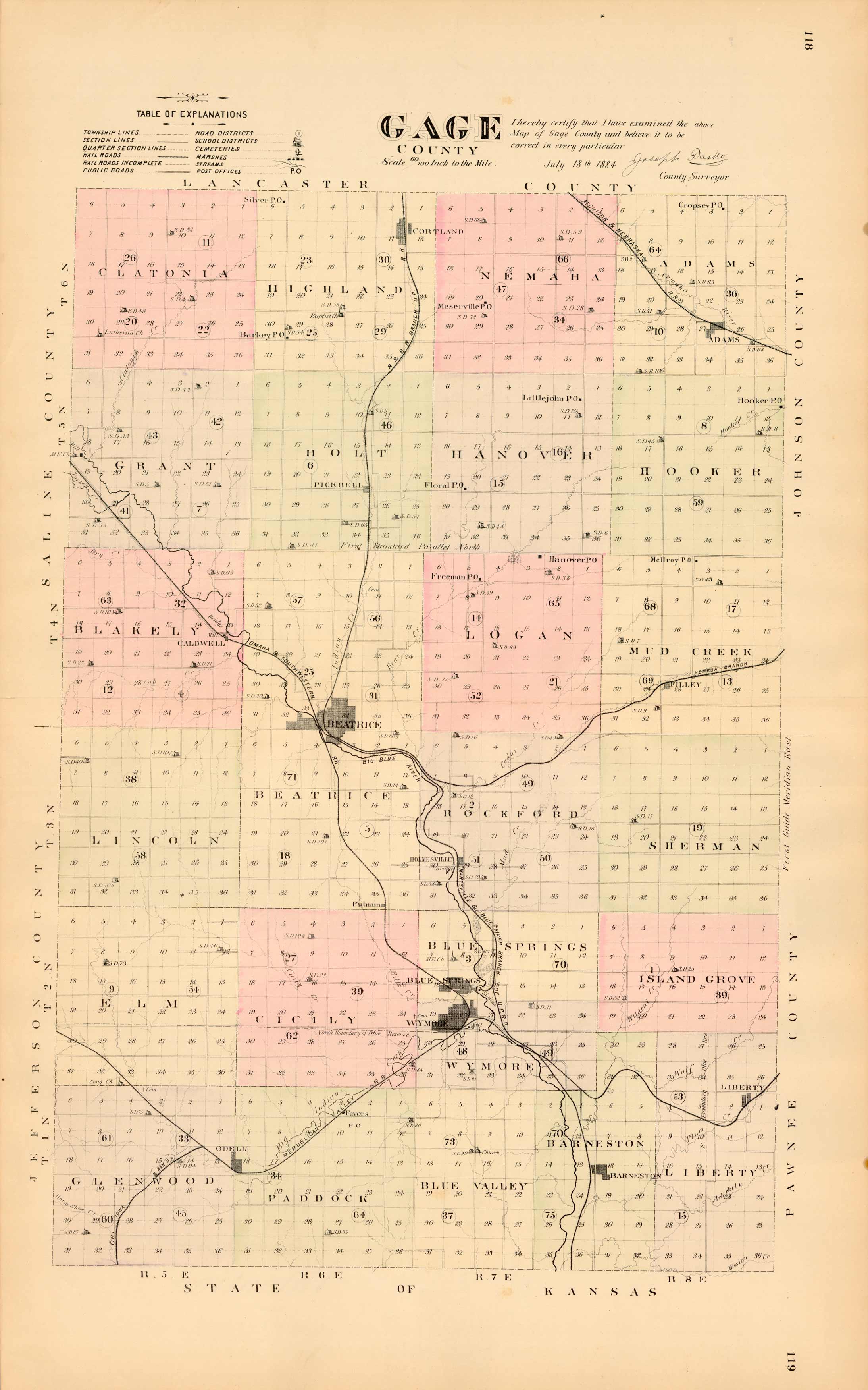 Gage County, Nebraska Art Source International