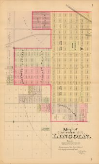 Map of the City of Lincoln