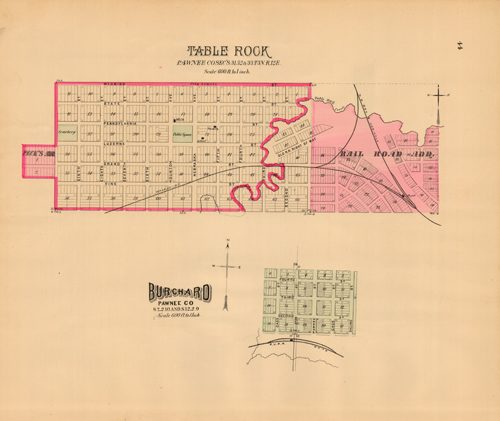 Table Rock and Burchard