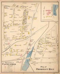 Part of the Concord / Plan of Prospect Hill (New Hampshire)