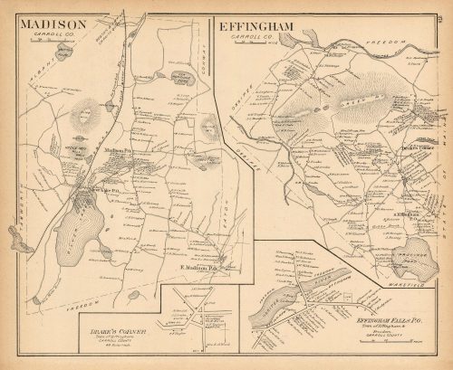 Madison / Effingham / Drakes Corner / Effingham Falls P.O.