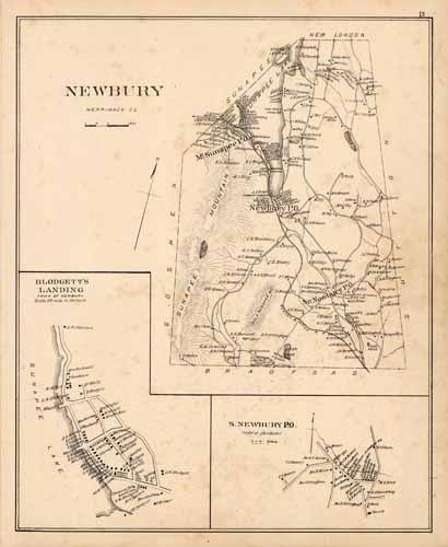 Newbury / Blodgetts Landing / S. Newbury P.O. (New Hampshire) '
