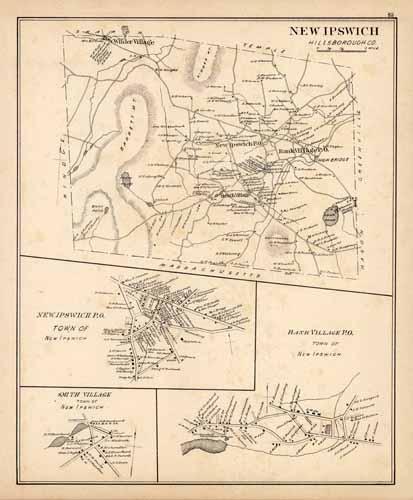 New Ipswich / Smith Village / Bank Village P.O. (New Hampshire)