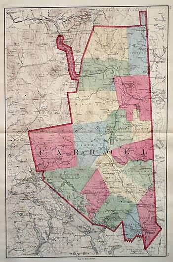 Map of Carroll