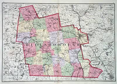 Map of Hillsborough County