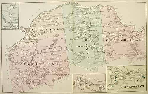 County map of Winchester