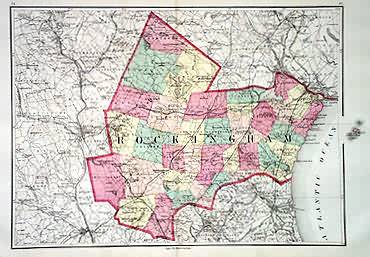 Map of Rockingham County