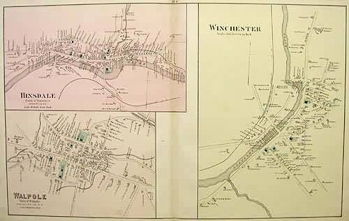 Towns of Hinsdale Walpole and Winchester