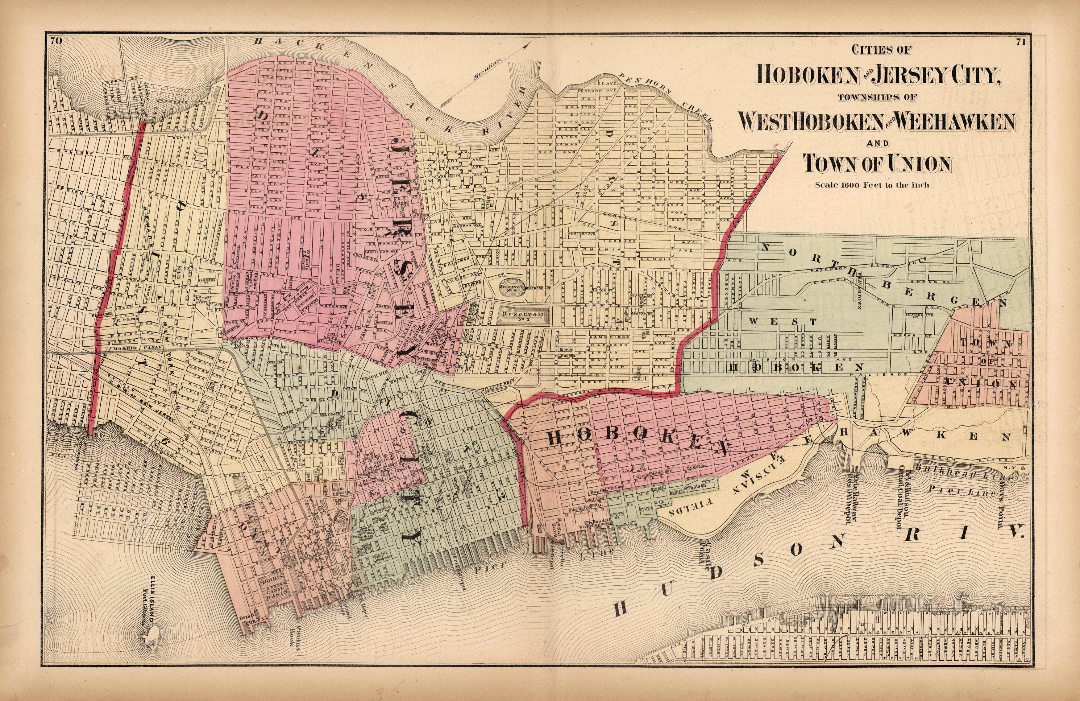 Cities of Hoboken and Jersey City Cities of Hoboken and Jersey City