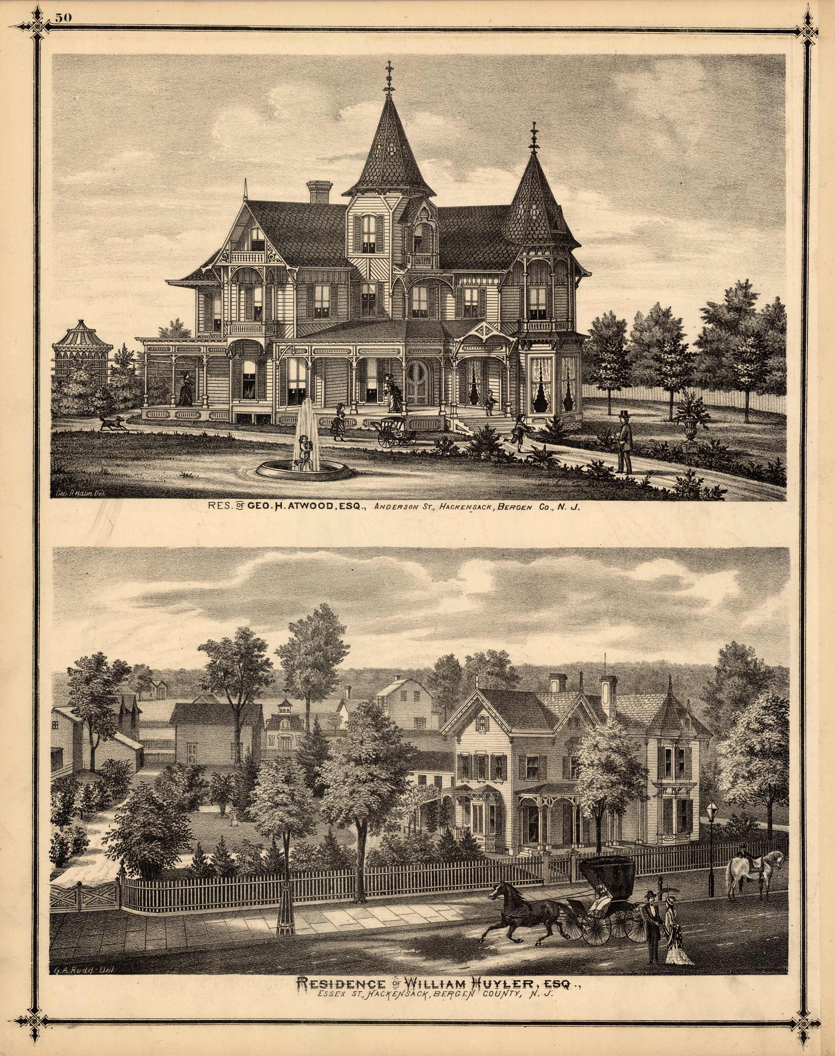 Res. of Geo. H. Atwood Res. of Geo. H. Atwood