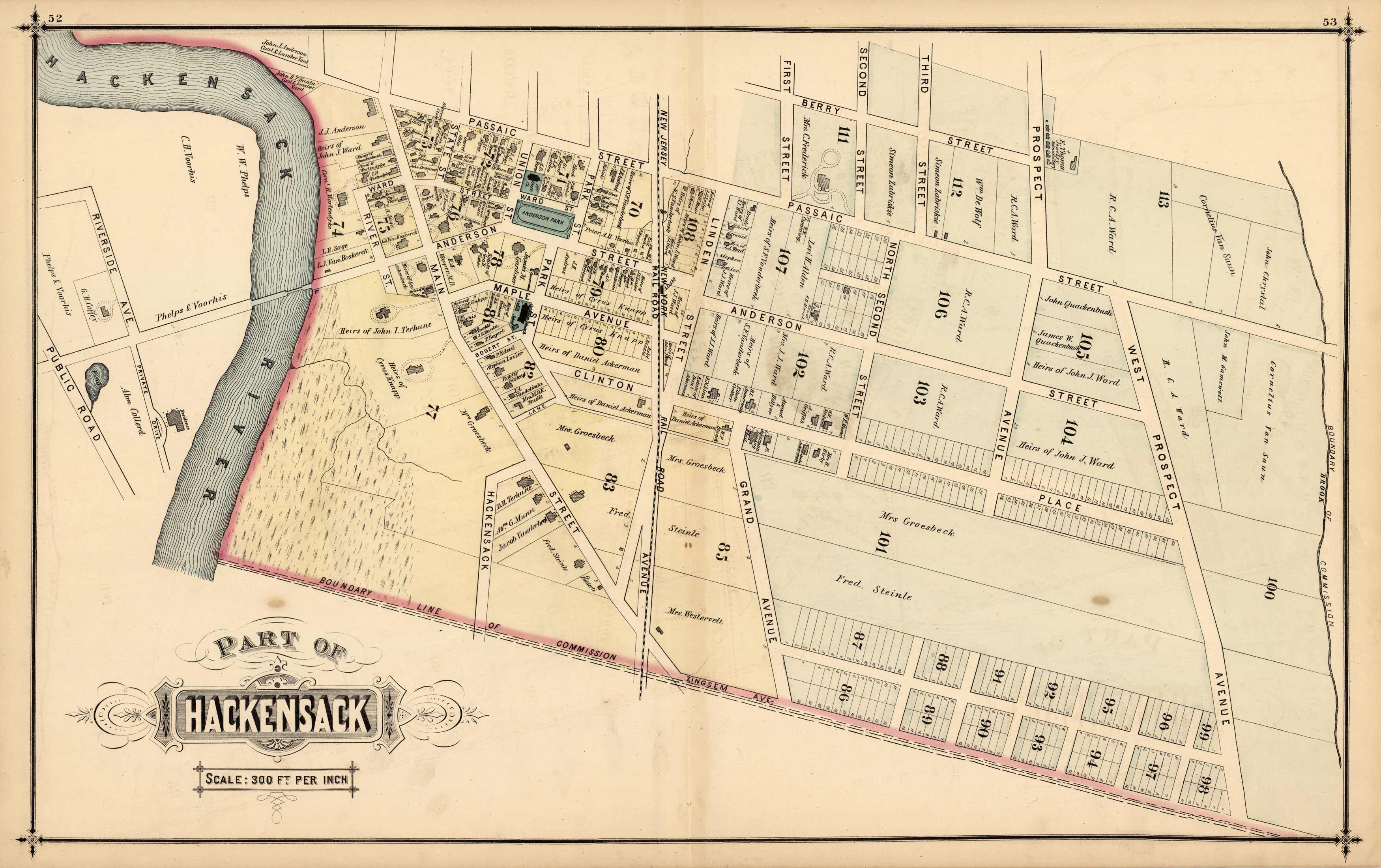 Part of Hackensack (New Jersey)