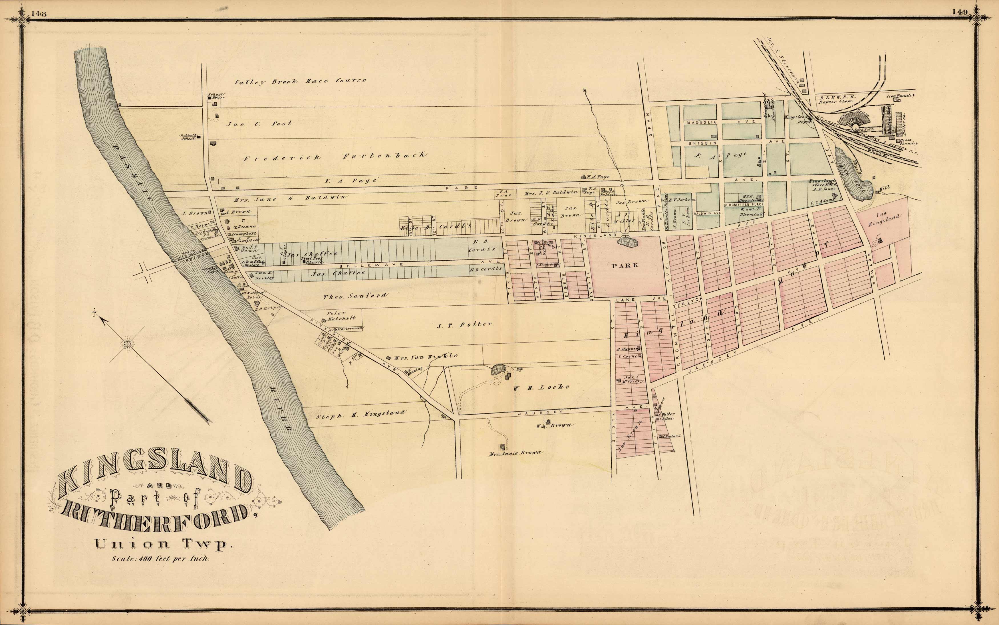 Kingsland and Part of Rutherford Kingsland and Part of Rutherford