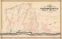 Map of the Property of the Palisade Land Co. Bergen Co. New Jersey