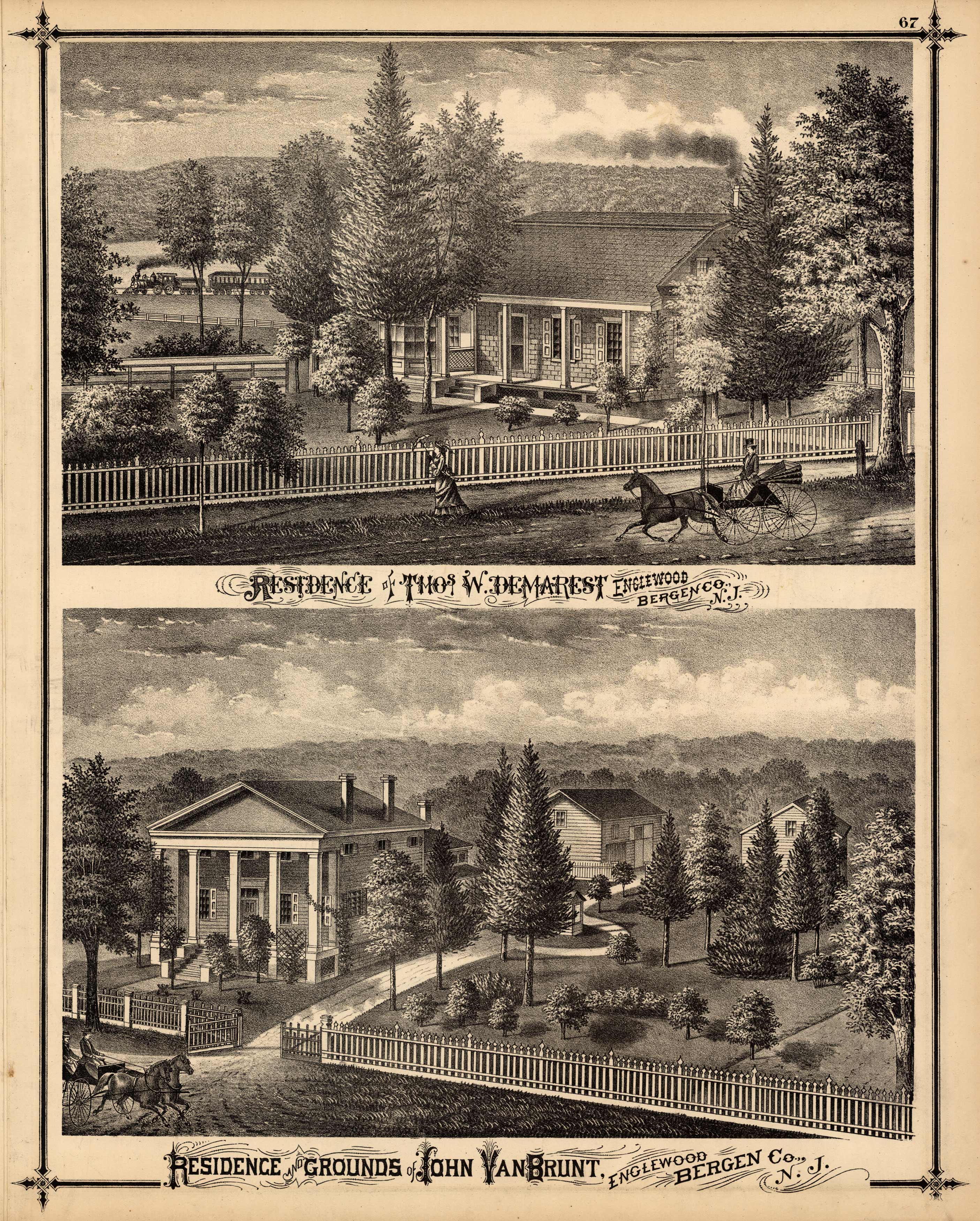 Residence of Thos. W. Demarest