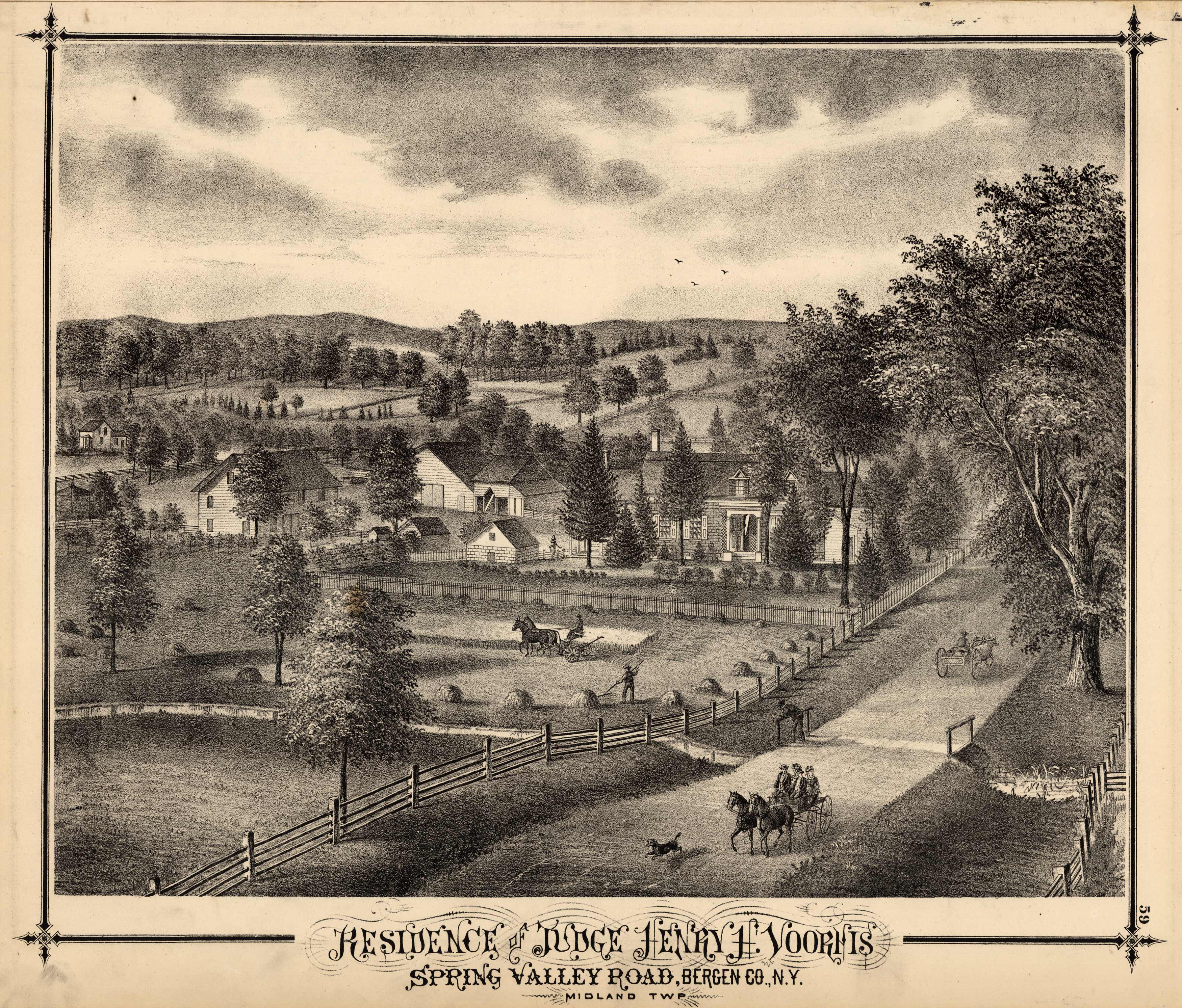 Residence of Judge Henry H. Voorhis