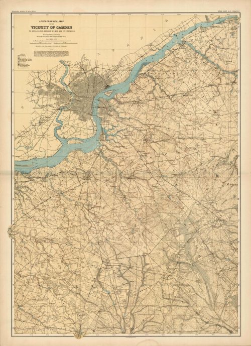 A Topographical Map of the Vicinity of Camden