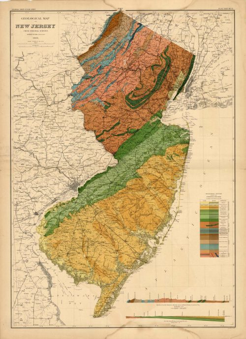 Geological Map of New Jersey