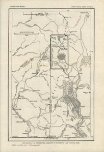 Map Showing the Proposed Enlargement of the Crater Lake National Park
