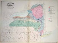 Asher & Adams New Topographical Atlas and Gazetteer of New York.  Geoligical Map'