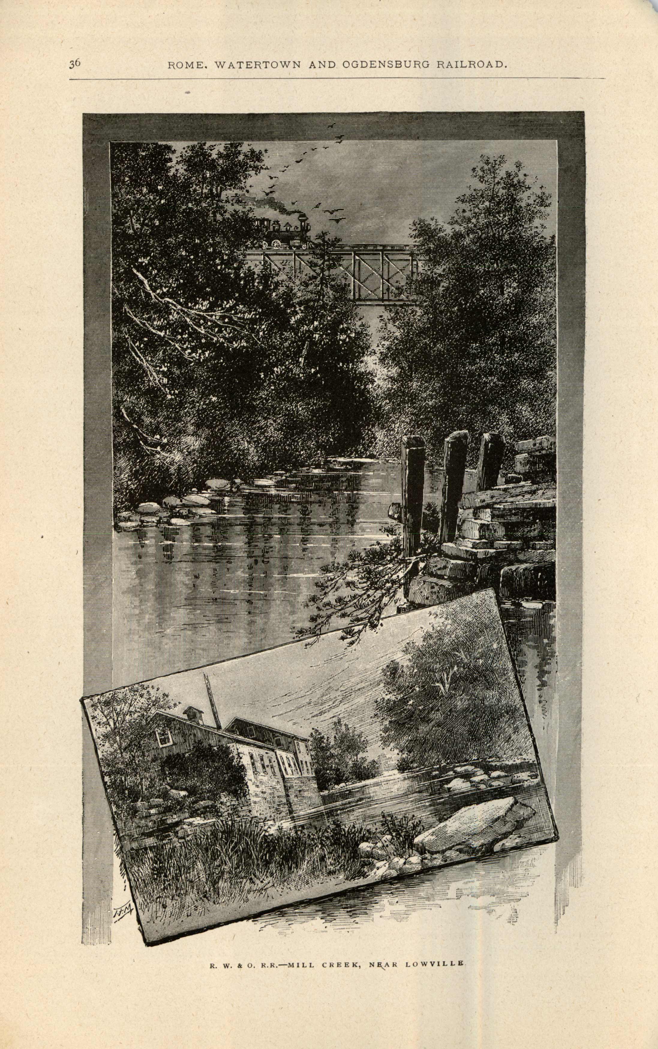 R. W. & O. R.R. - Mill Creek R. W. & O. R.R. - Mill Creek