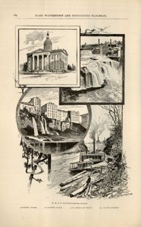 R. W. & O. R.R. - Rochester Scenes (1. Court House