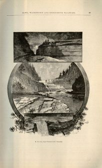 R. W. & O. R.R. - Trenton Falls