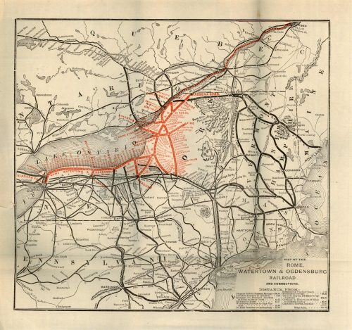 Map of the Rome