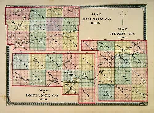 Map of Fulton County