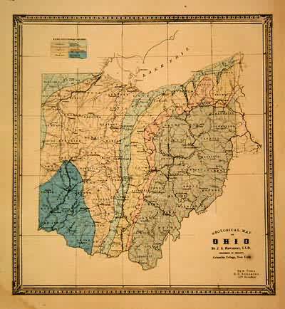 Geological Map of Ohio