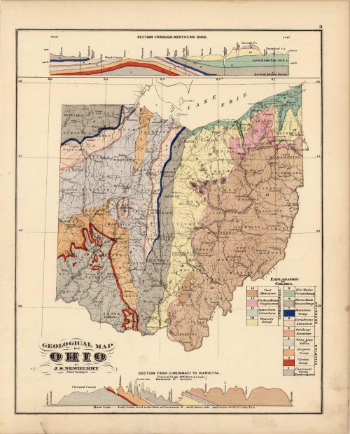 Geological Map of Ohio