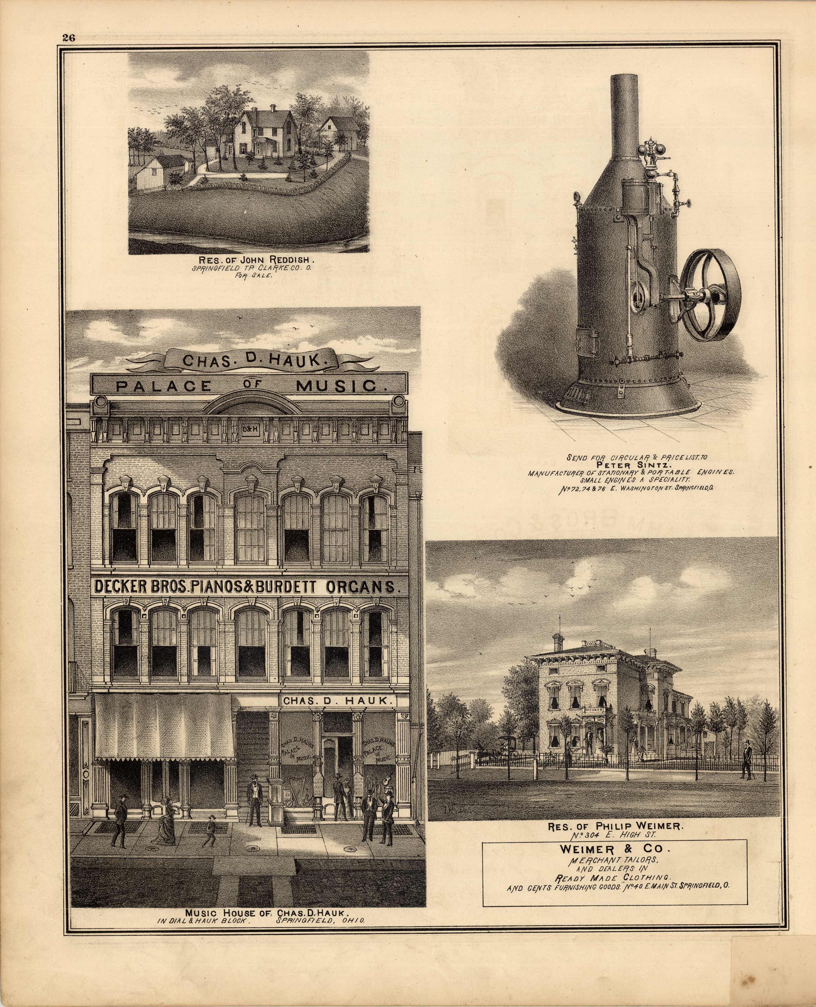 Music House of Chas D. Hauk