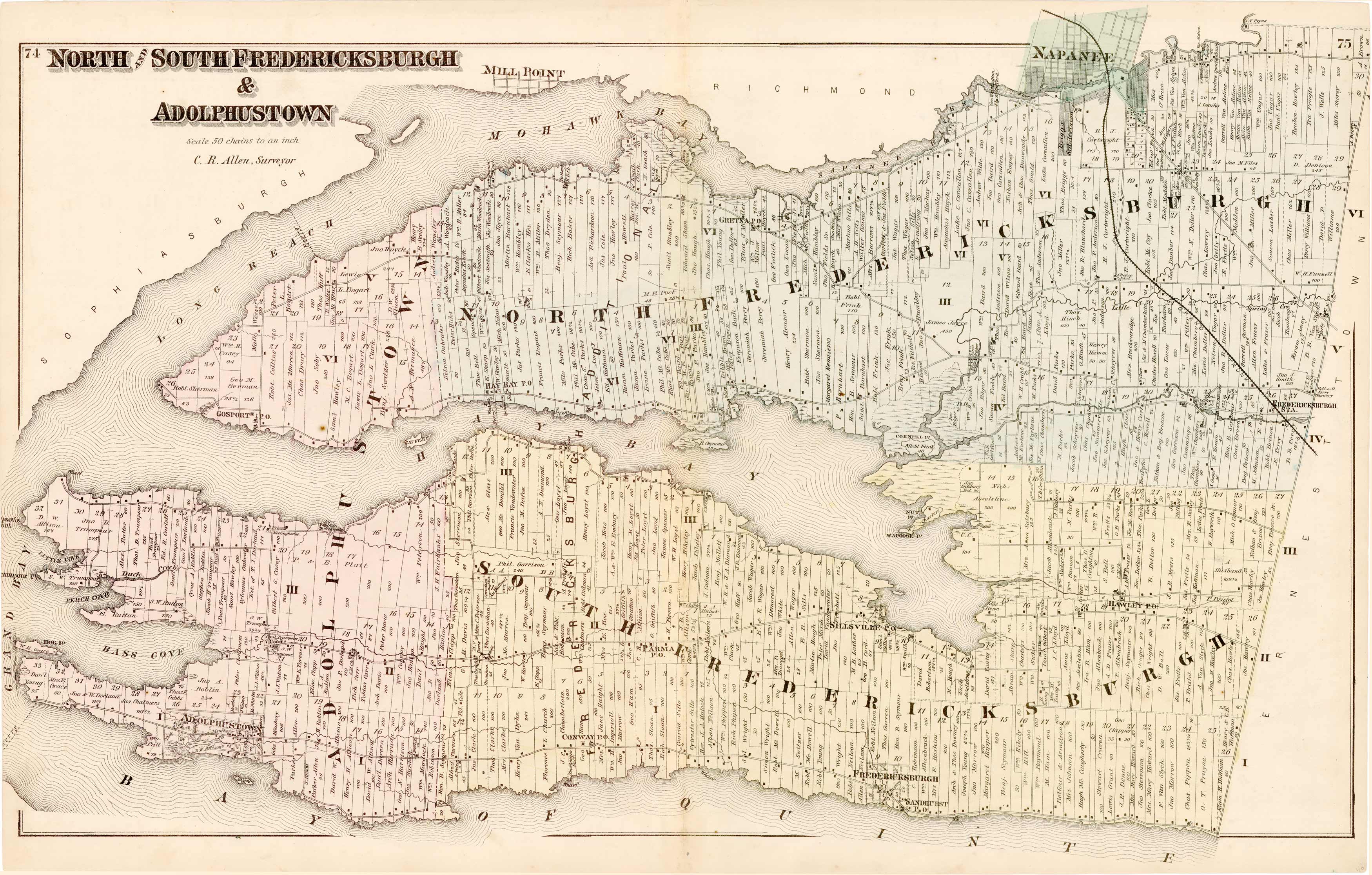 North and South Fredericksburgh & Adolphustown