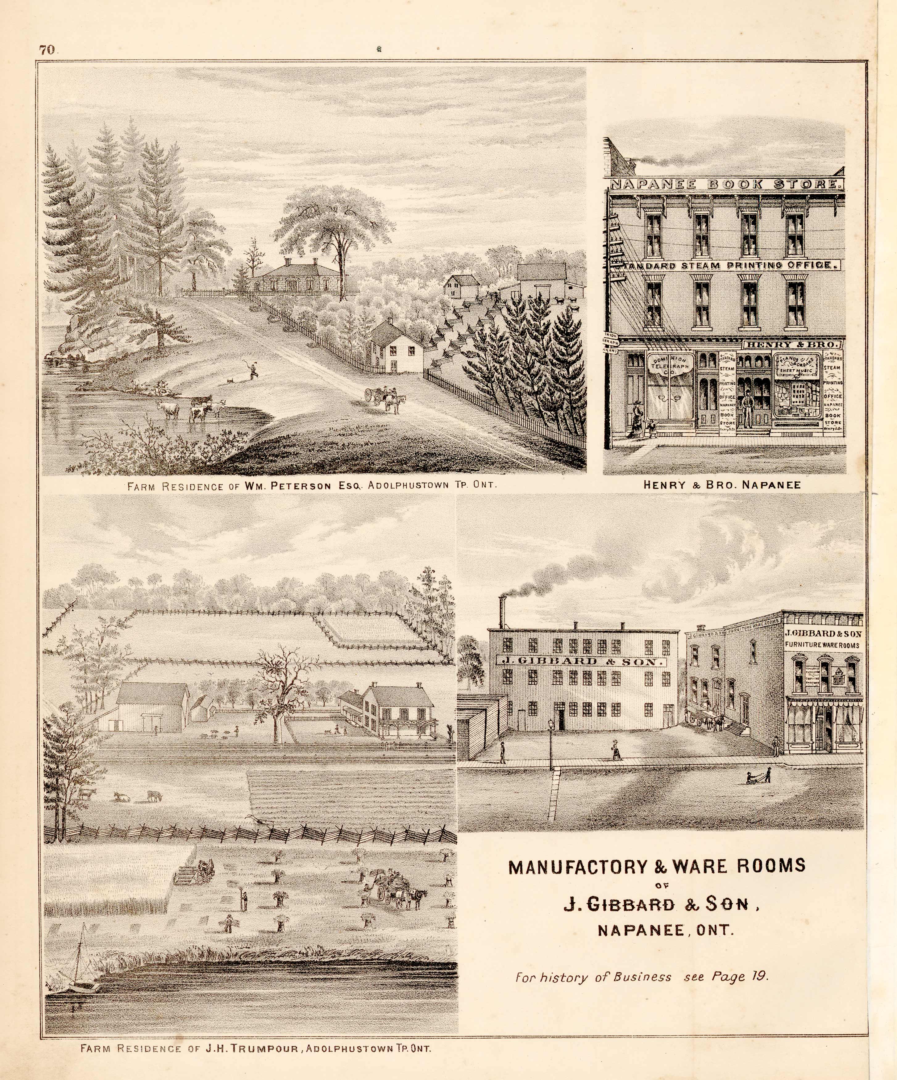 Farm Residence of Wm. Peterson Esq Farm Residence of Wm. Peterson Esq
