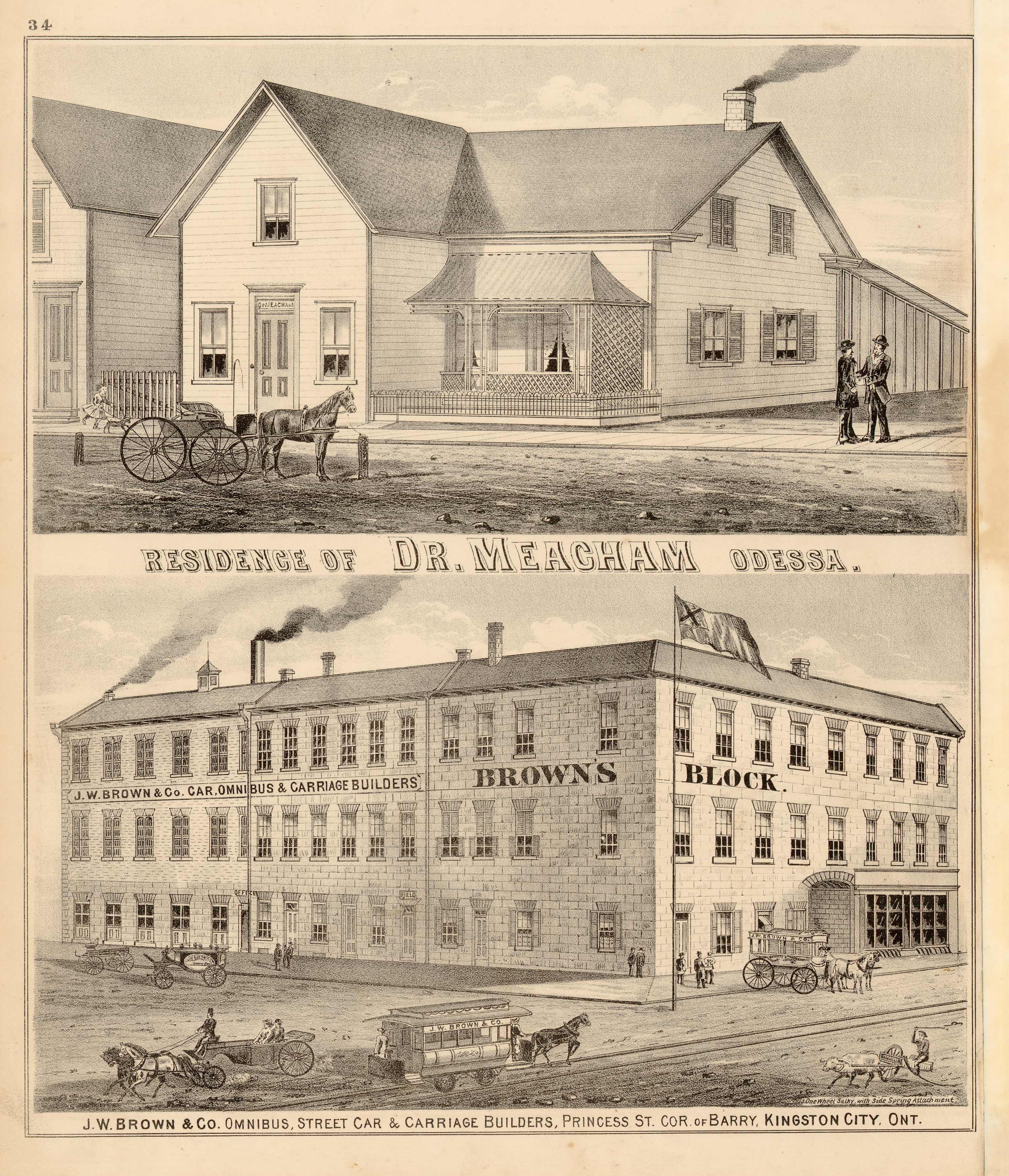 Residence of Dr. Meacham Residence of Dr. Meacham