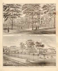 Residence and Farm Residence of Edgerton R. Rees