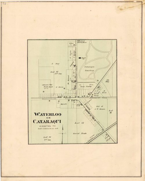 Waterloo or Cataraqui