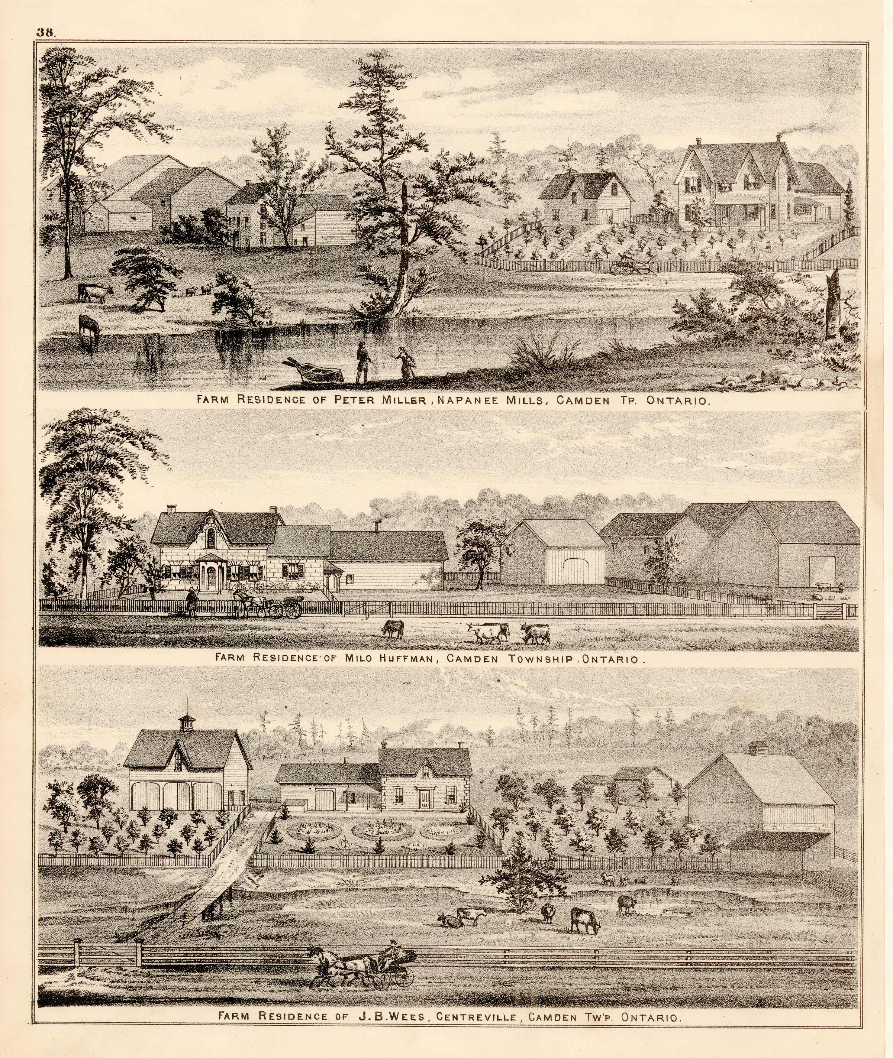 Farm Residence of Peter Miller