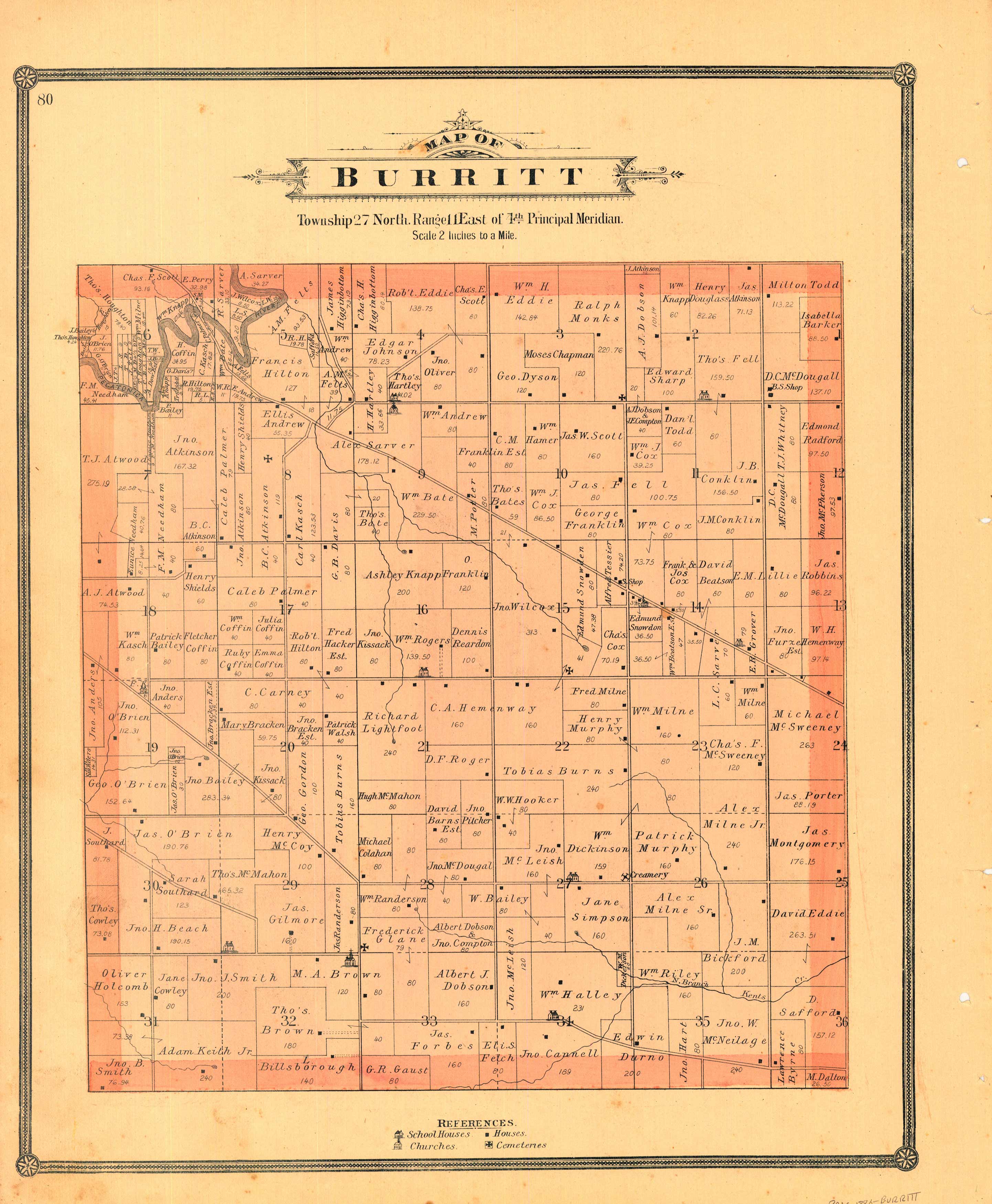 Map of Burritt Map of Burritt