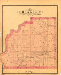 Map of Harlem