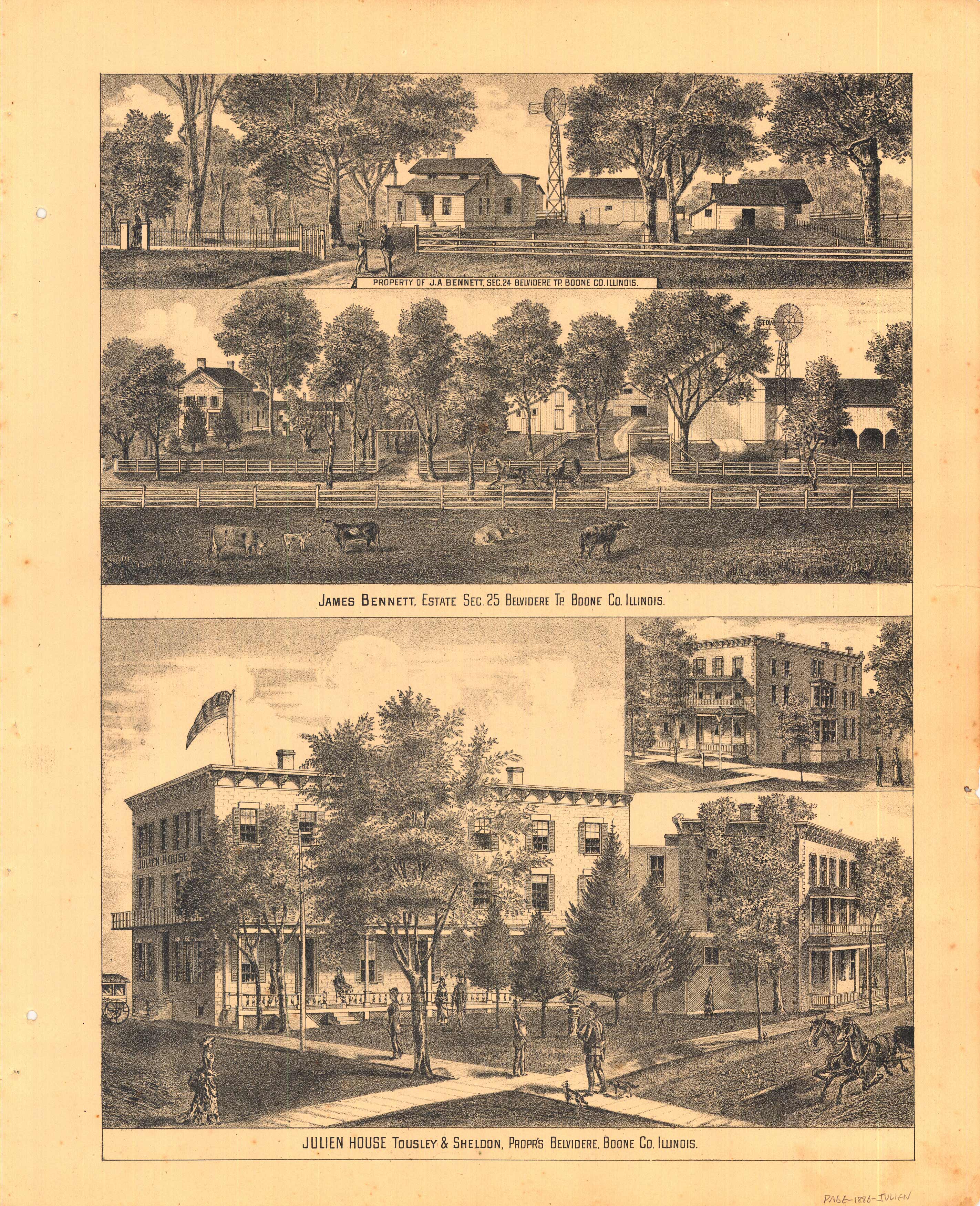 Property of J.A. Bennett (Belvidere Township