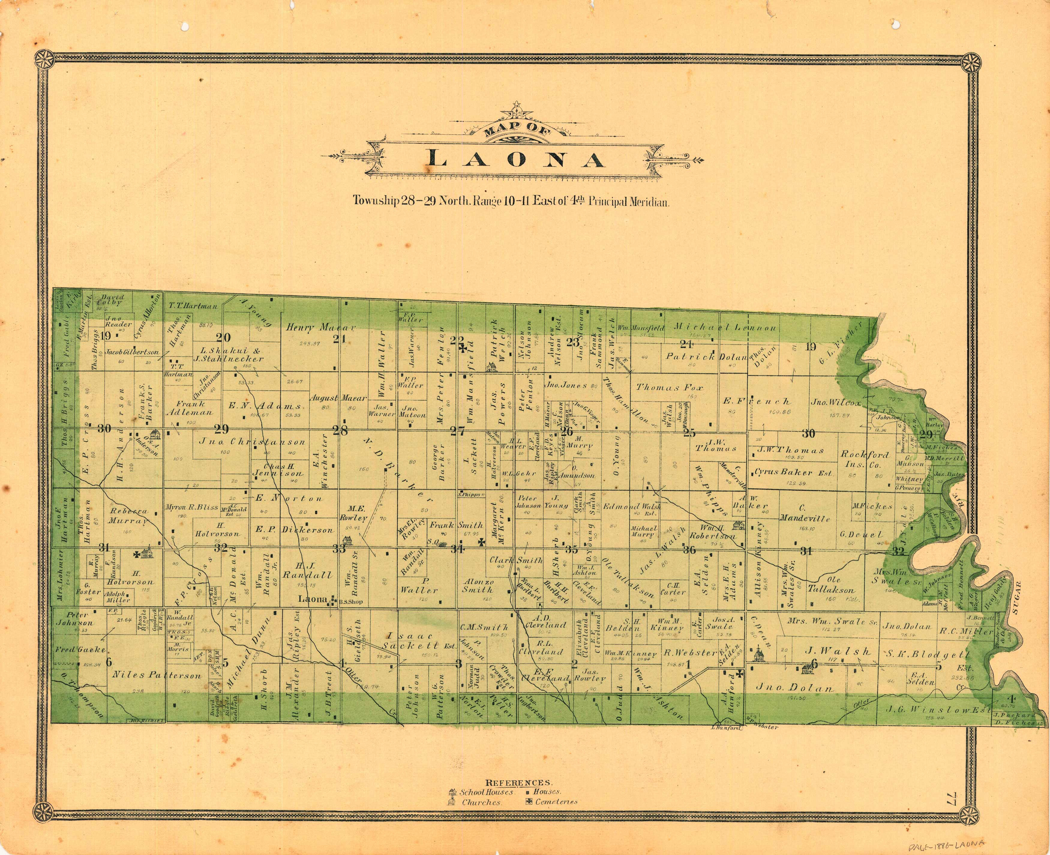 Map of Laona Art Source International