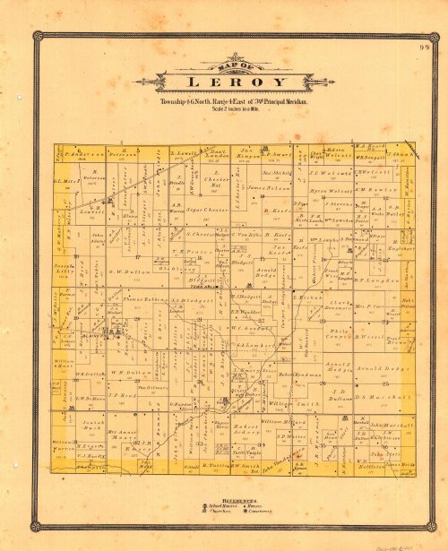 Map of Leroy