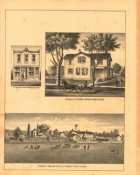 Residences of R. Roberts & William Puls (Belvidere Township