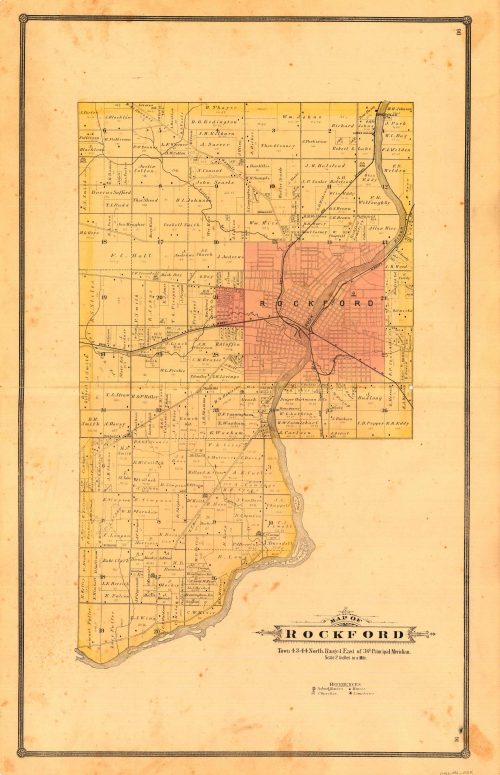 Map of Rockford