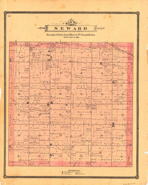 Map of Seward